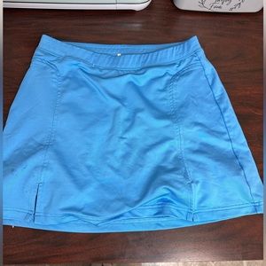 Blue Adidas Climacool golf skirt